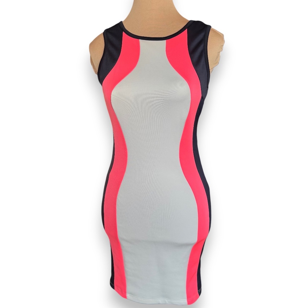 ALT.B colorblock bodycon dress size S NWT